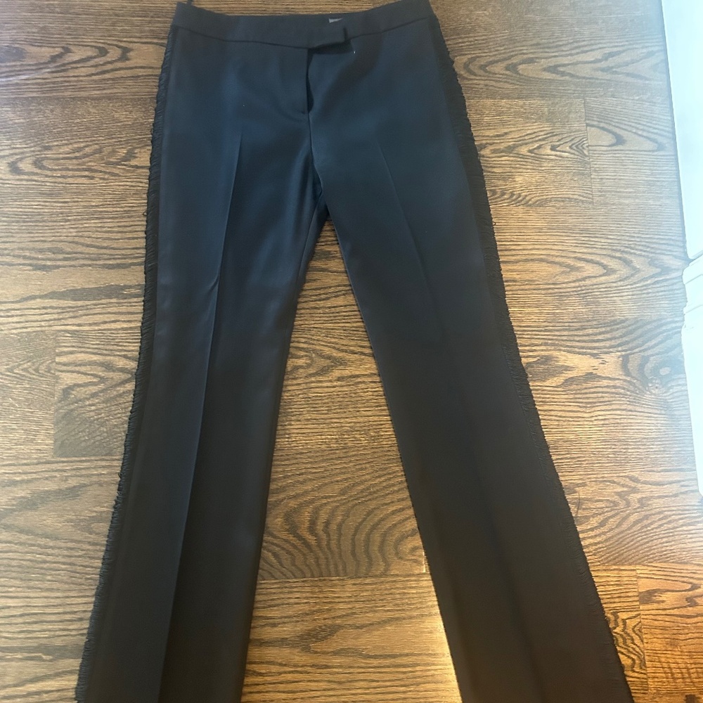 Alexander McQueen Black Dress Pants, size 42